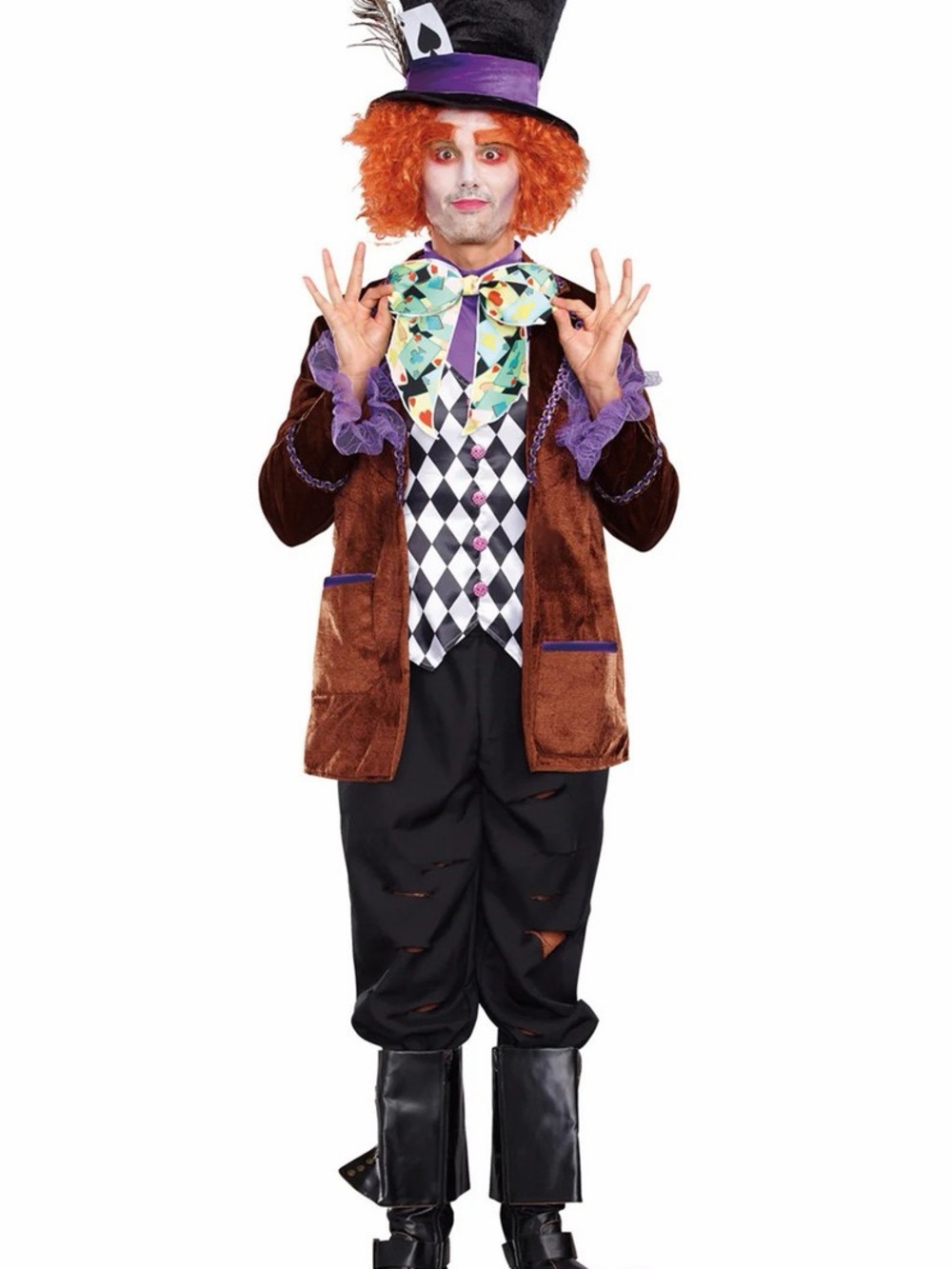 Dreamgirl Hatter Madness Costume – Adult Large – New